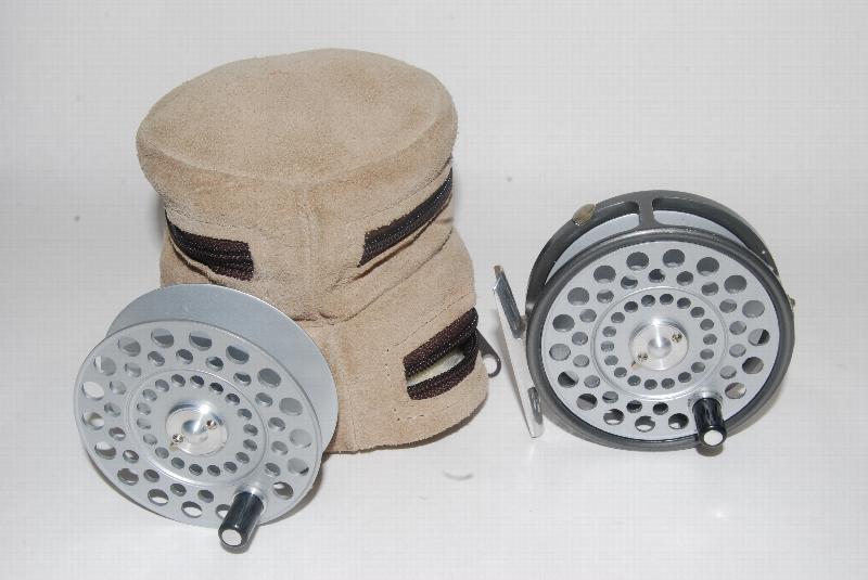 VINTAGE HARDY FLYWEIGHT Trout Fly Reel & Spool in Original Boxes