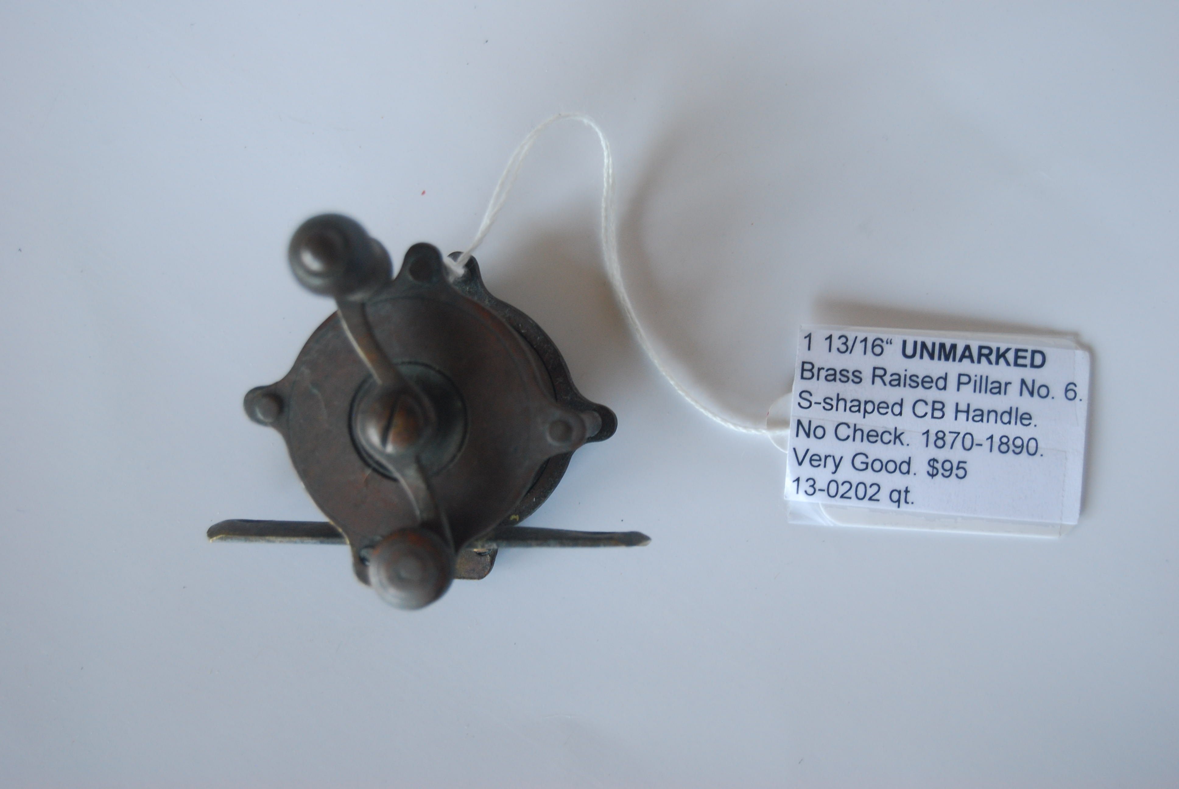 Early Brass Single Action S-Handle Reel Circa-1870-80 — VINTAGE FISHING  REELS